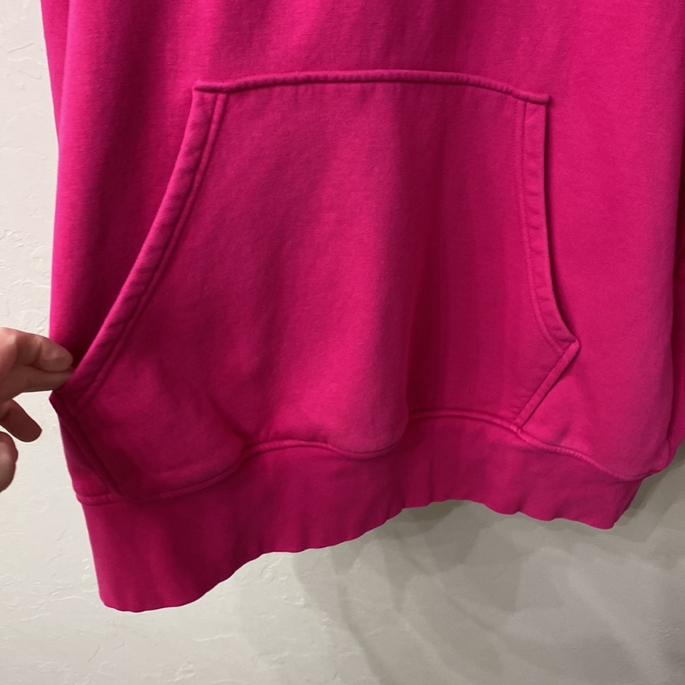 💖 Adidas Hoodie Sweatshirt, Women’s 2X, Hot Pink - Picture 4 of 13